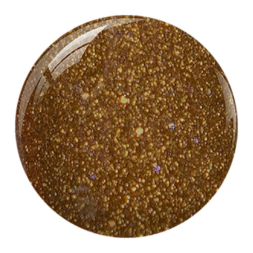 NuGenesis Glitter Gold Dipping Powder Nail Colors - NU 152 Double Trouble