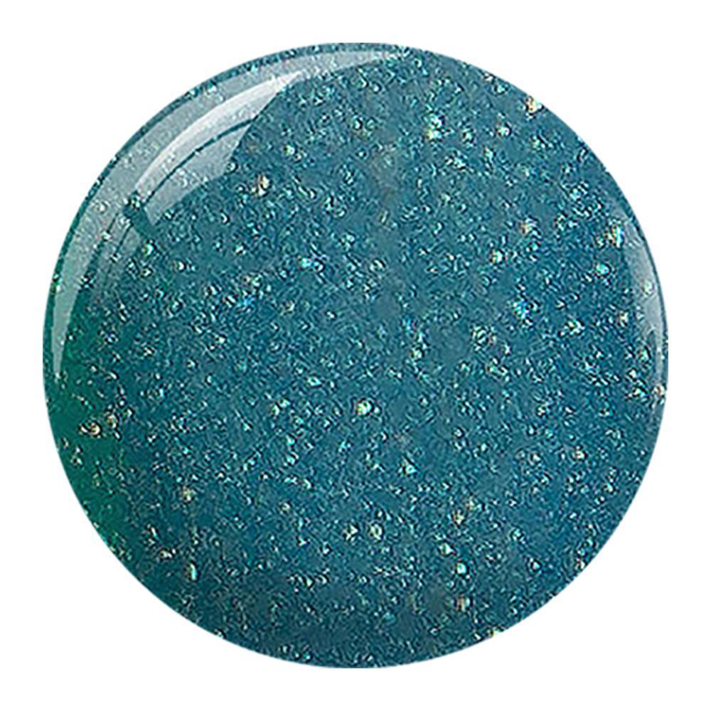 NuGenesis Blue Glitter Dipping Powder Nail Colors - NU 160 Blue Jeans