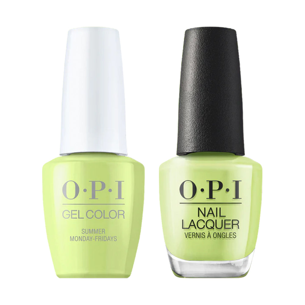 OPI Gel Nail Polish Duo - P012 Summer Monday-Fridays