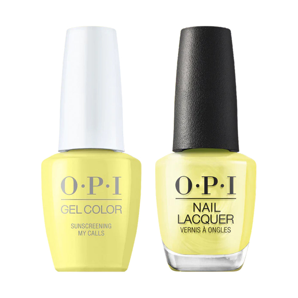 OPI Gel Nail Polish Duo - P003 Sunscreening My Calls