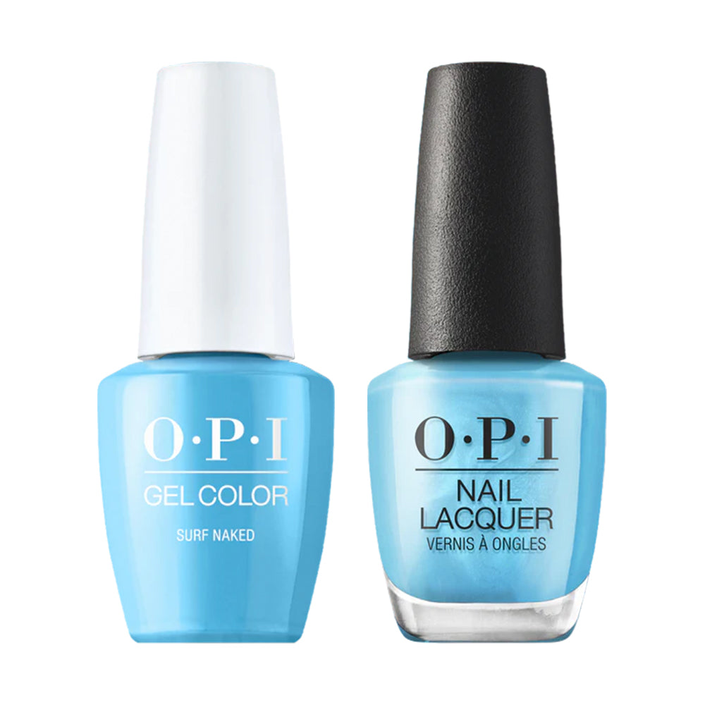 OPI Gel Nail Polish Duo - P010 Surf Naked