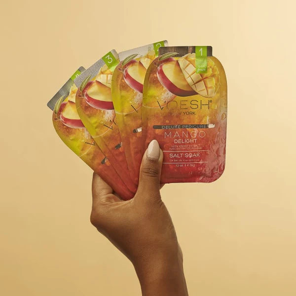 VOESH - CASE OF 50 Pedi a Box (4 Step) - MANGO