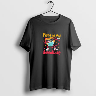 Dabbing Pizza Is My Valentine T-Shirt, Pizza My Heart Shirt, Pizza Love Shirt, Funny Valentine's Shirt