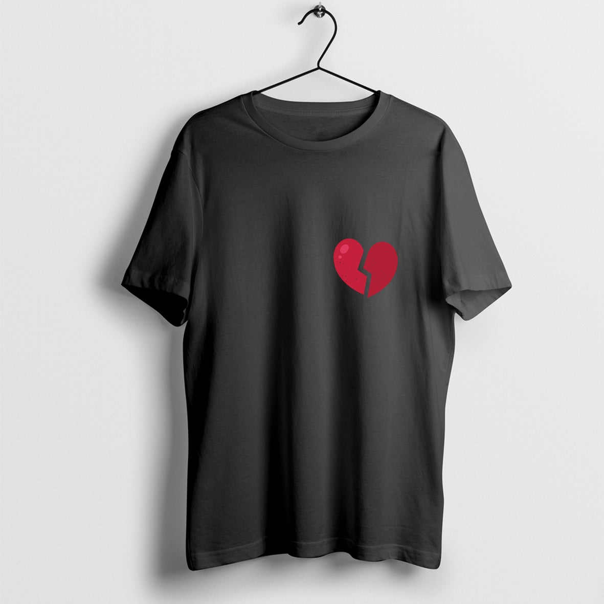 Broken Heart T-Shirt, Distressed Heart Pullover, Divorce Shirt, Funny Single Valentines Day Shirt