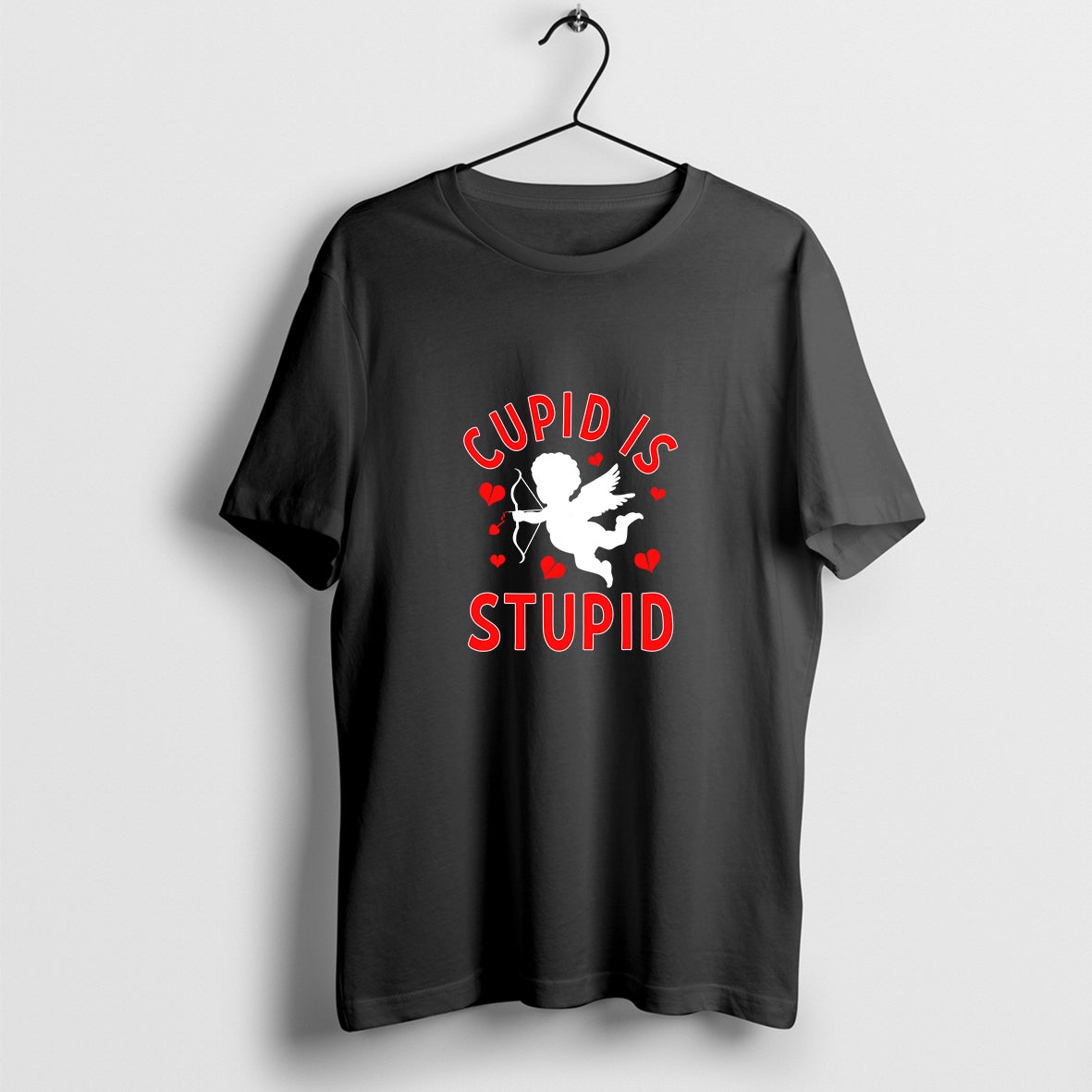 Cupid Is Stupid T-Shirt, Cupid Shirt, Anti-Valentines Day Shirt, Love Shirt, Gift for Valentine