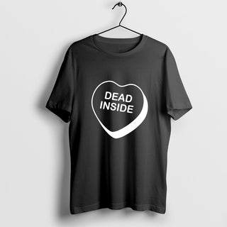 Dead Inside Heart T-Shirt, Divorced Shirt, Conversation Heart Shirt, Candy Heart Shirt, Anti Valentines Day
