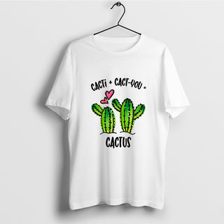 Cactus T-Shirt, Cactus Valentine Shirt, Plant Lover Shirt, Cute Cactus Shirt, Gift for Valentine