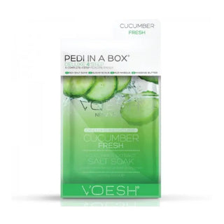 VOESH Pedicure in Box 4 Step Kit - Cucumber Fresh