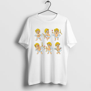 Dancing Cupids T-Shirt, Cupid's Dance Challenge Valentines Day Boys Girl Kids T-Shirt, Cupid Shuffle Shirts