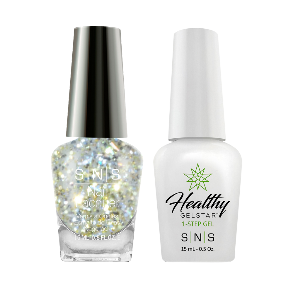 SNS Gel Nail Polish Duo - WW05 Glitter Colors