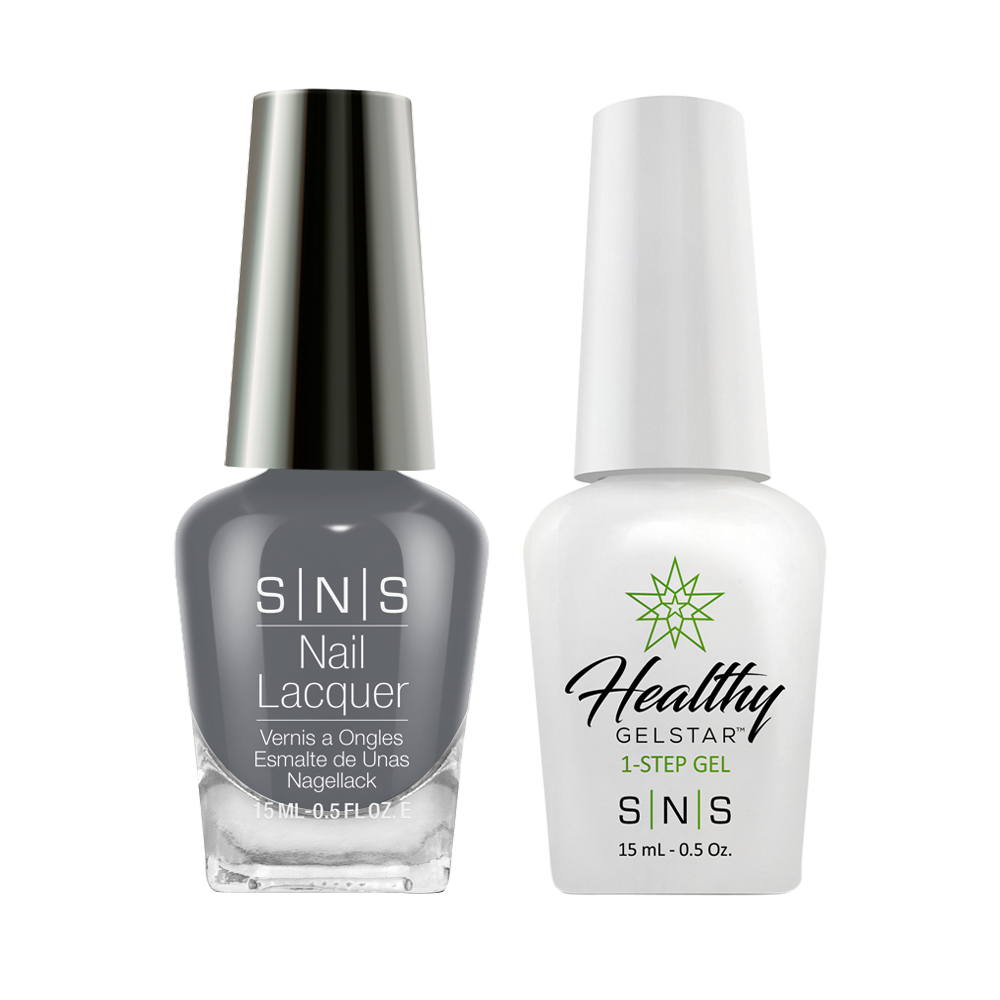 SNS Gel Nail Polish Duo - WW18 Gray Colors